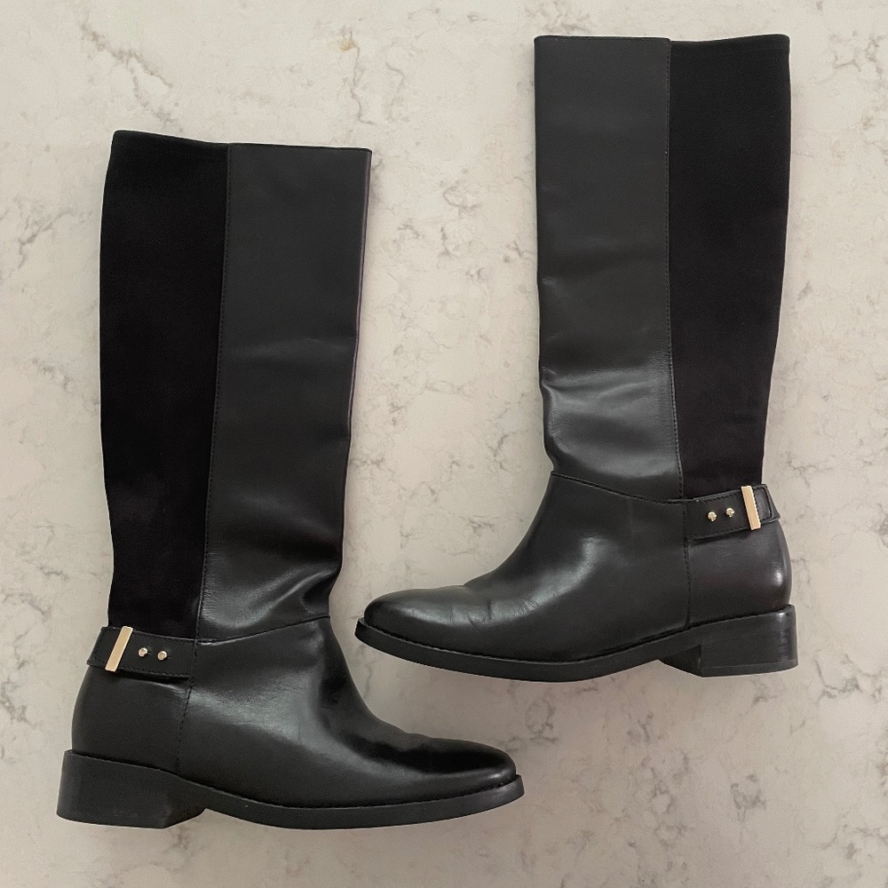 EUC Cole Haan Suede Leather Boots SZ 7